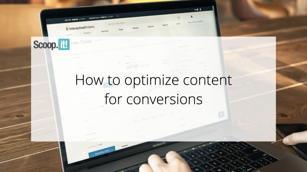 How to Optimize Content for Conversions