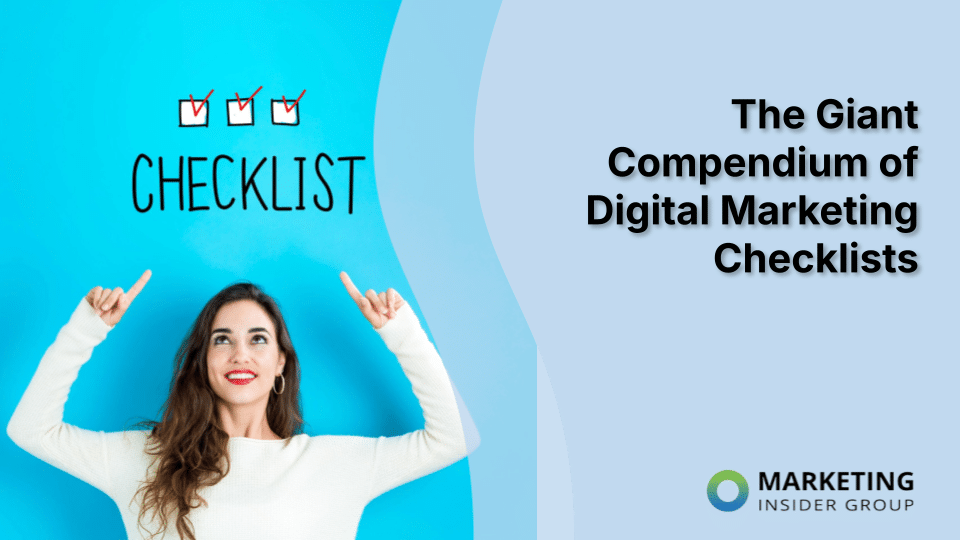 The Comprehensive Guide to Digital Marketing Checklists