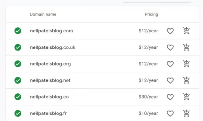 Google Domains pricing for Best Domain Registrar